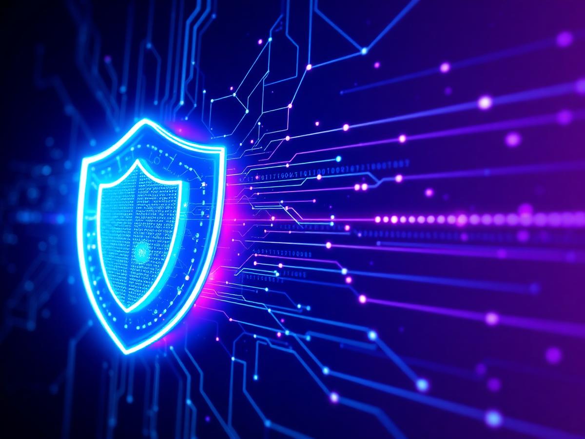 Cybersecurity illustration